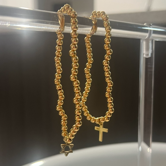 Religious Charm Bracelet