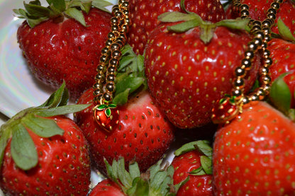 Strawberry Fields Charm Bracelet