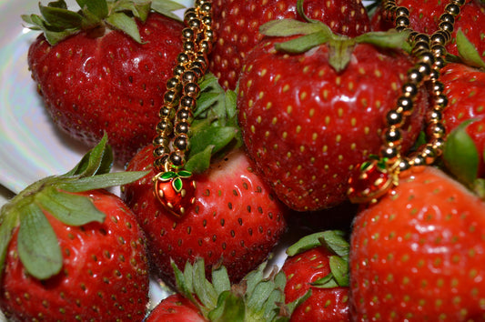 Strawberry Fields Charm Bracelet