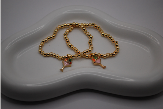 Drink Up Charm Bracelet